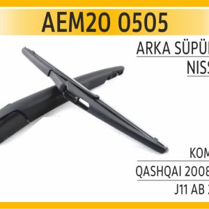 ARKA SÜPÜRGE KOMPLE NISSAN QASHQAI 2008 --->