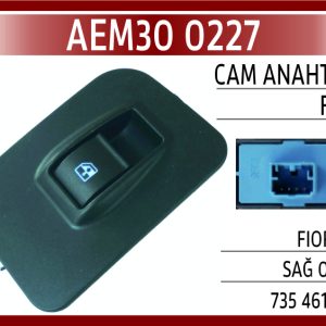 CAM ANAHTARI FIAT FIORINO SAĞ 08-14