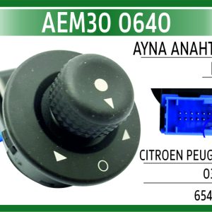 AYNA ANAHTARI PSA CITROEN PEUGEOT 03-08